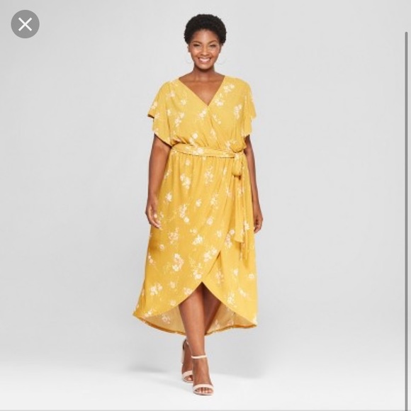 yellow dresses target